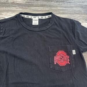 Ohio State Buckeyes T-shirt Black Size XS Can't Change Tradition Pink Victoria's